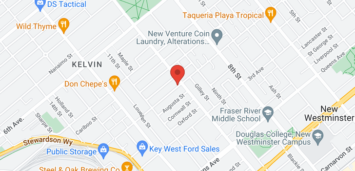 map of 107 1011 FOURTH AVENUE